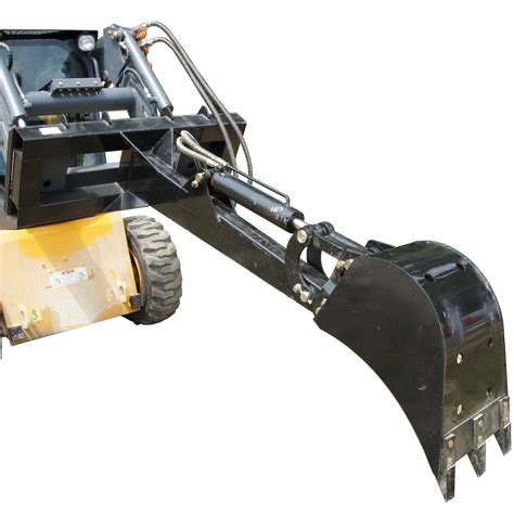 titan skid steer backhoe fronthoe|front hoe skid steer attachment.